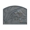 Decorated cast iron fireback Capture