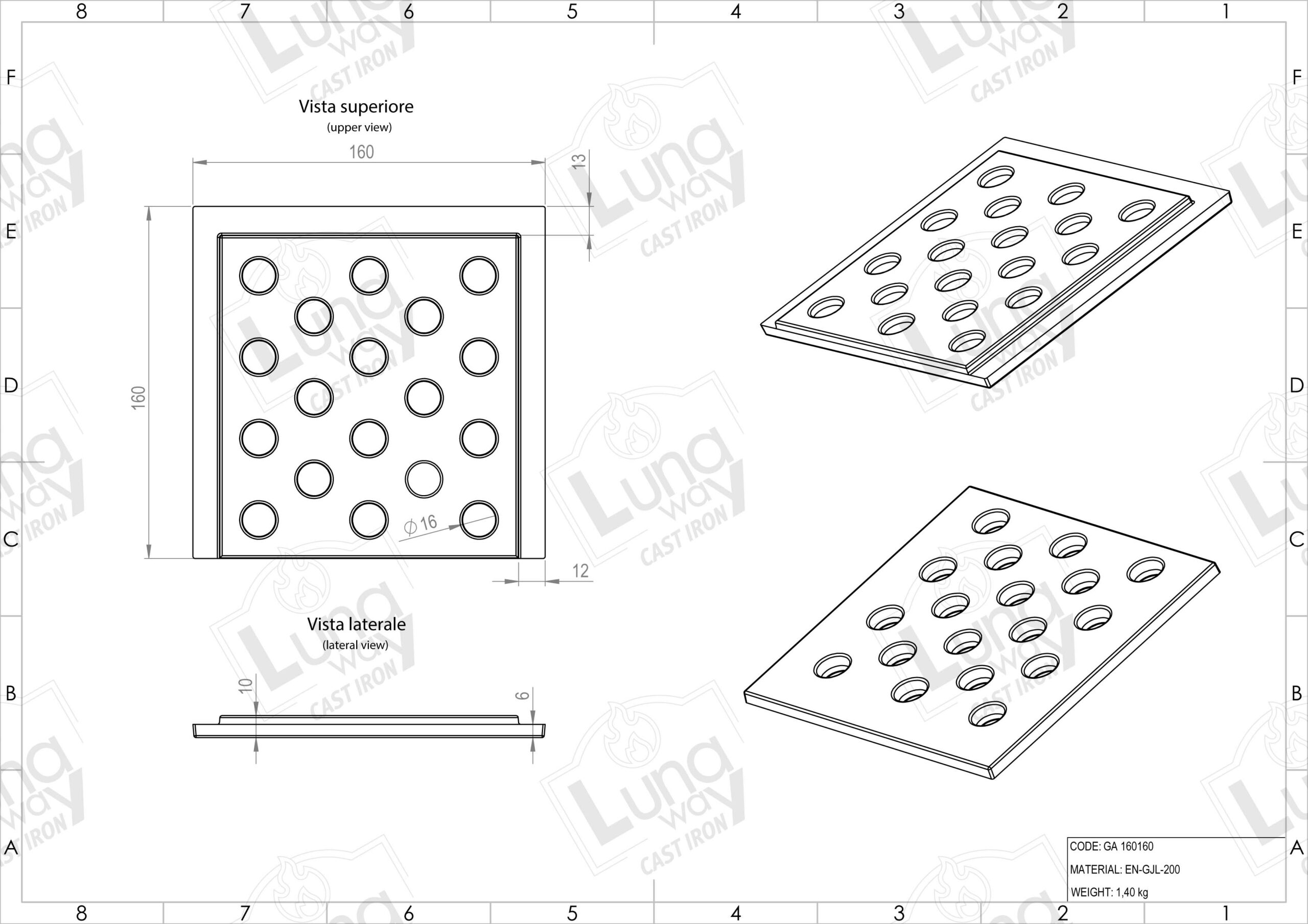 cast iron ash grate