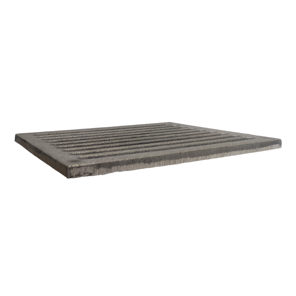 cast iron ash grate CM. 22,5x25,50 H. th. 1,2