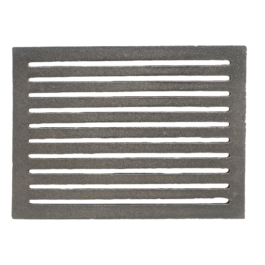 Cast iron Grate 29,30 x 21,50 h cm for collecting ash – Thickness 1,8 cm