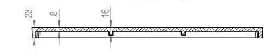 sezione laterale ga500400