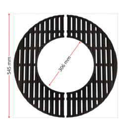 Modular Cast Iron Circular BBQ Grill – Ø54,5 cm