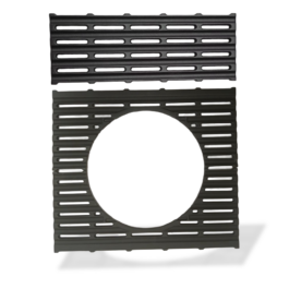 Modular Cast Iron BBQ Grill