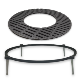 Modular Cast Iron Circular BBQ Grill – Ø54,5 + Frame