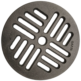Circular cast iron ash grate for stoves and fireplaces – From Ø135 to Ø235 mm