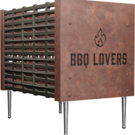 PL 4025 – Outdoor cast iron and Corten steel log burner